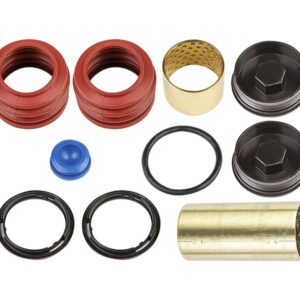 Set burduf etrier Etrier BPW; Cu bucsa si capac culisante