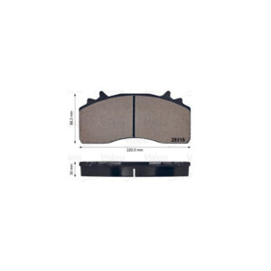 SET PLACUTE FRANA STANDARD MERCEDES