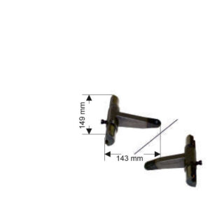 Parghie etrier Etrier Meritor ELSA 2 / RADIAL; Dimensiuni 149 X 143 mm
