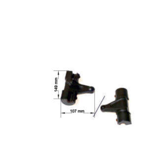 Parghie etrier Etrier Meritor ELSA 195 / axa portanta ELSA 225; Dimensiuni 149 X 107 mm