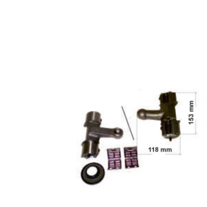 Parghie etrier cu rulmenti stanga Etrier Meritor D DUCO / AXIAL; Dimensiuni 153 X 118 mm