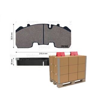 PALET 18 BUC - SET PLACUTE FRANA PREMIUM BPW