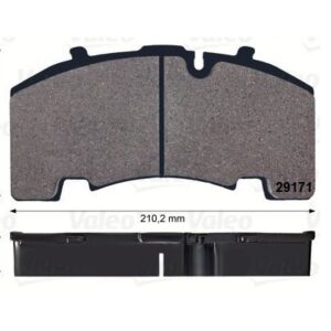 SET PLACUTE FRANA PREMIUM MERCEDES / BPW / SAF