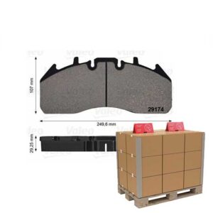 PALET 18 BUC - SET PLACUTE FRANA PREMIUM VOLVO / RENAULT