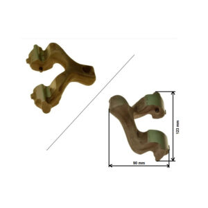 Parghie etrier Etrier Wabco PAN 17 / PAN 19 / PAN 22-1; Dimensiuni 123 X 90 mm